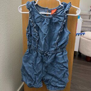 Joe Fresh Blue Romper For 18 Months to 24 Months Girls